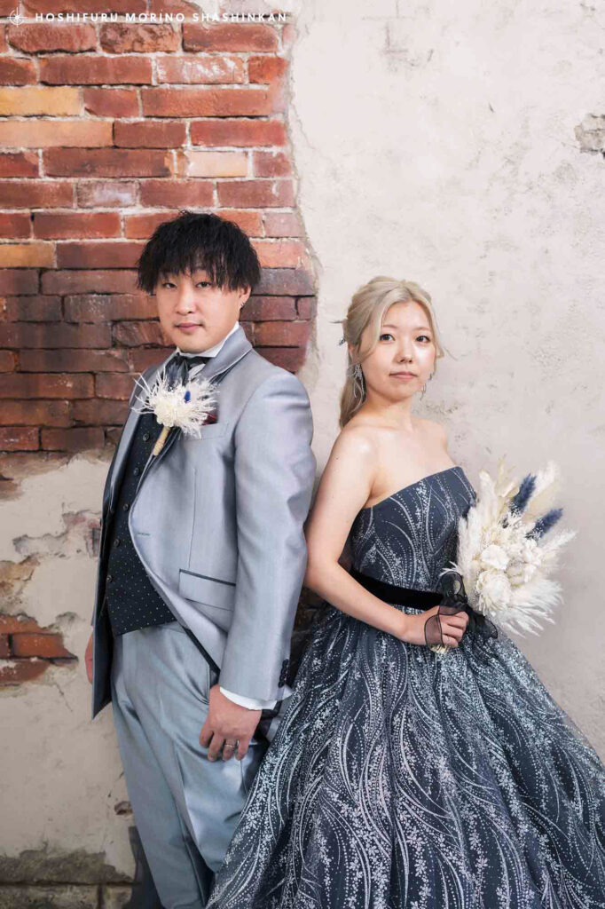 星降る森の写真館での結婚式前撮り・ウェディングフォト