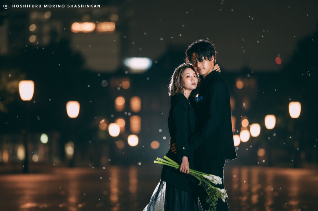 東京駅・丸の内での結婚式前撮り(ウェディングフォト)