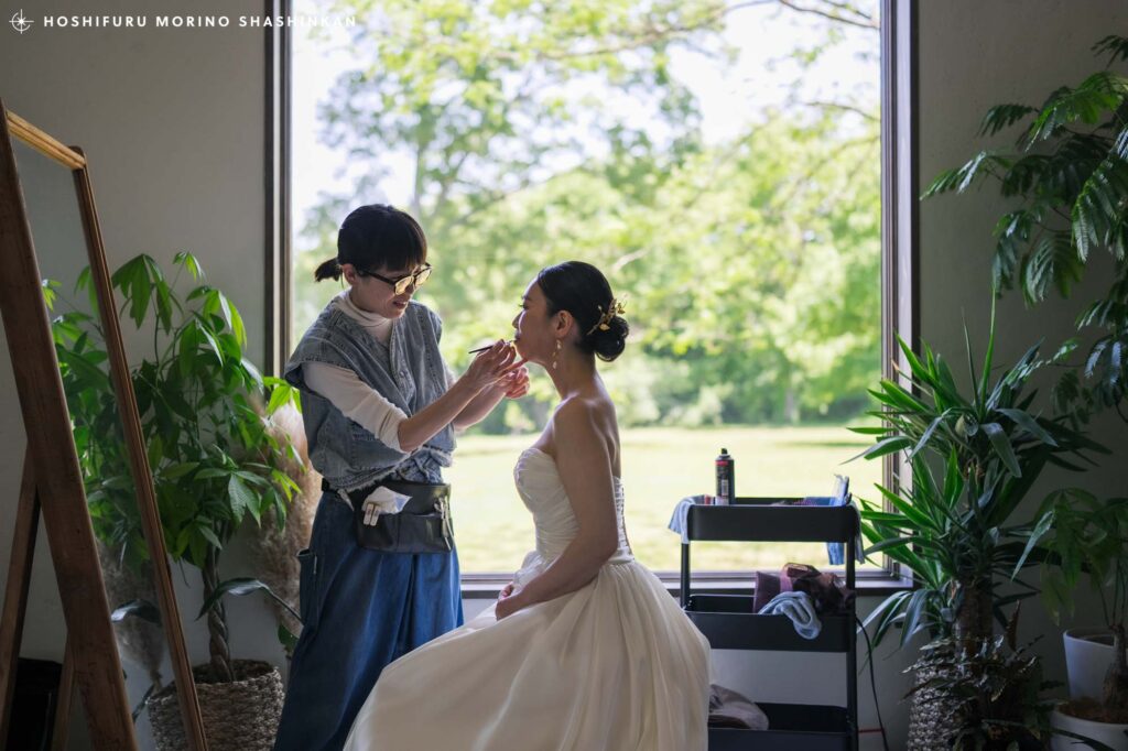 山ガールの結婚式ロケーション前撮り