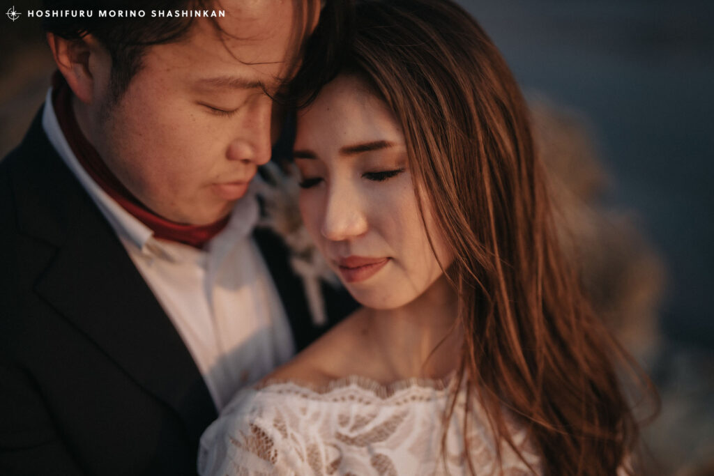 島根県松江市での結婚式前撮り|絶景でのウェディングフォト撮影