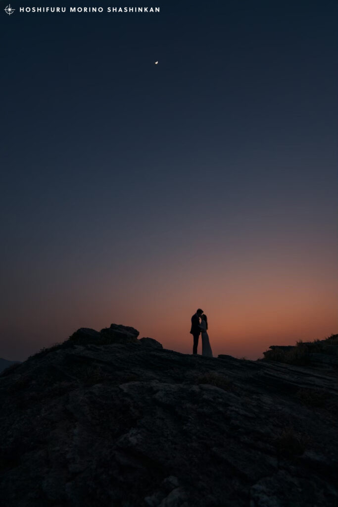 島根県松江市での結婚式前撮り|絶景でのウェディングフォト撮影