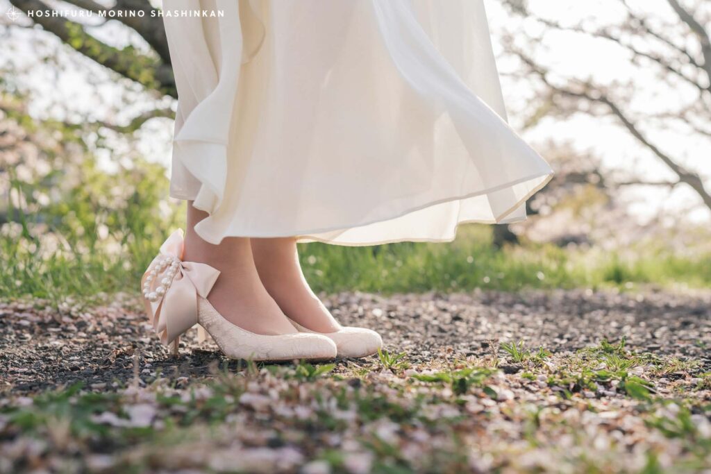 島根県大田市で結婚式の桜前撮り