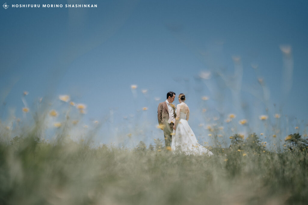 山ガールの結婚式ロケーション前撮り