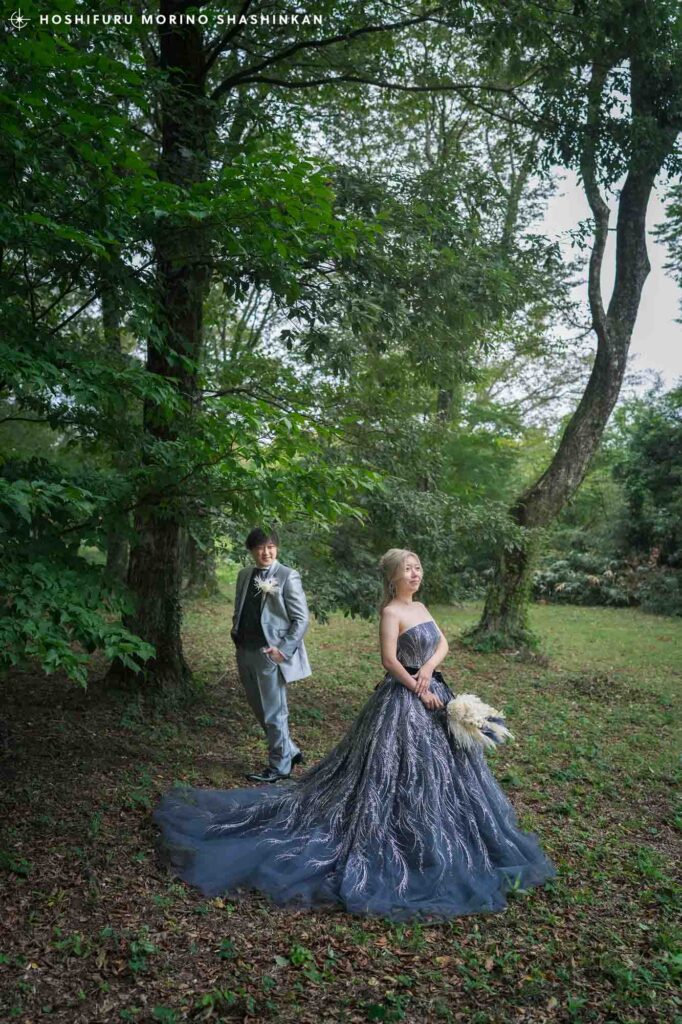 星降る森の写真館での結婚式前撮り・ウェディングフォト
