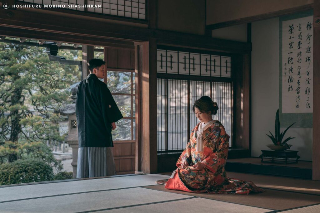 島根県出雲市で結婚式の和装前撮り