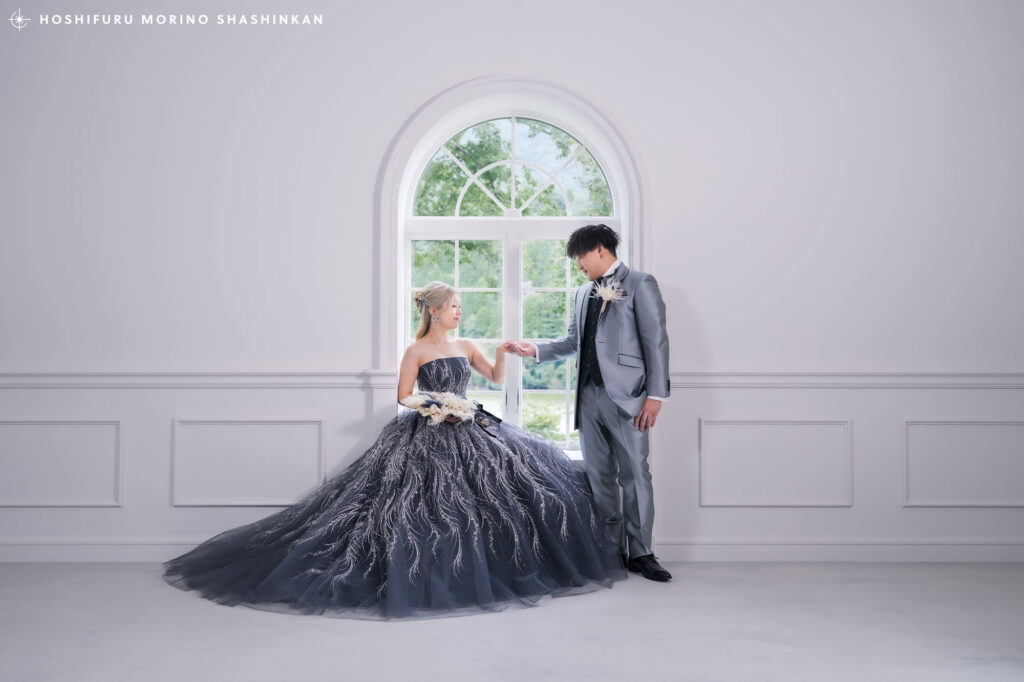 星降る森の写真館での結婚式前撮り・ウェディングフォト