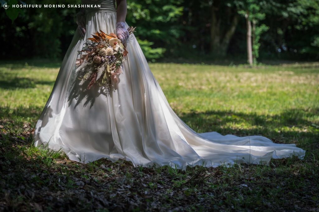 山ガールの結婚式ロケーション前撮り