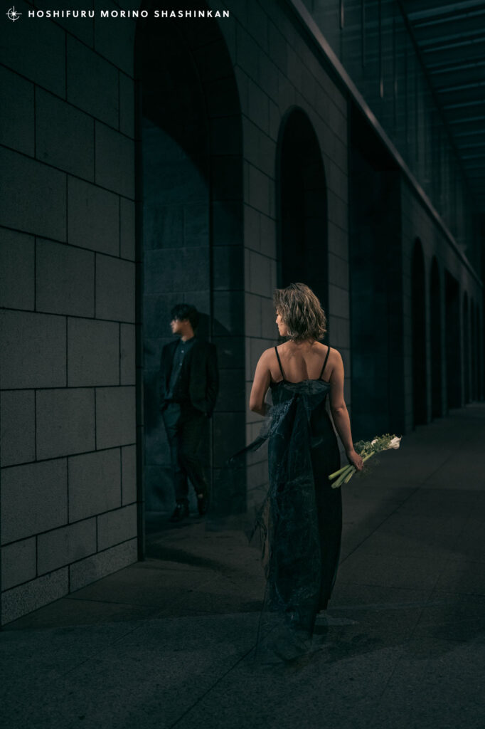国際ウェディングフォトコンテストCOSMOS AWARDS 2022 1st Silver Awardで受賞した丸の内での結婚式前撮り