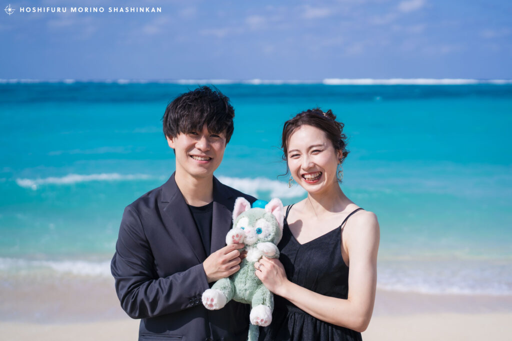 ダッフィーフレンズとのウェディングフォト