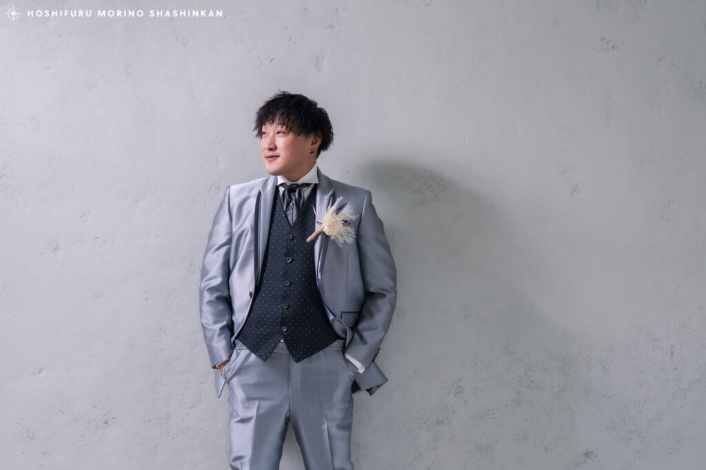 星降る森の写真館での結婚式前撮り・ウェディングフォト