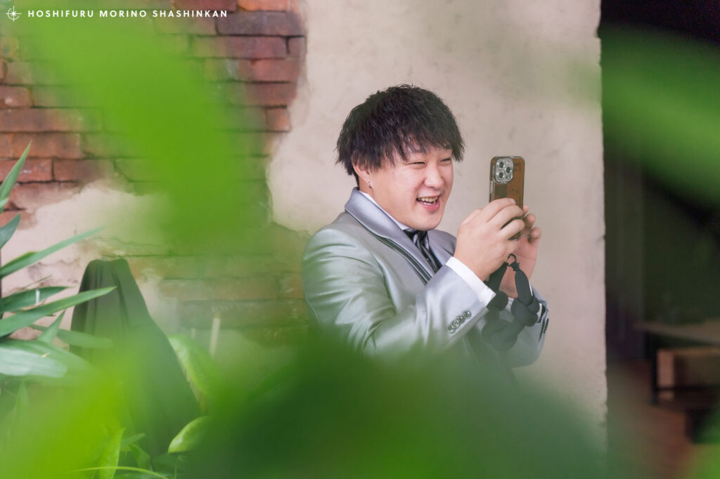 星降る森の写真館での結婚式前撮り・ウェディングフォト