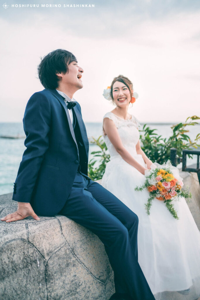 沖縄ウェディングフォト｜新婚旅行を兼ねた結婚式前撮り
