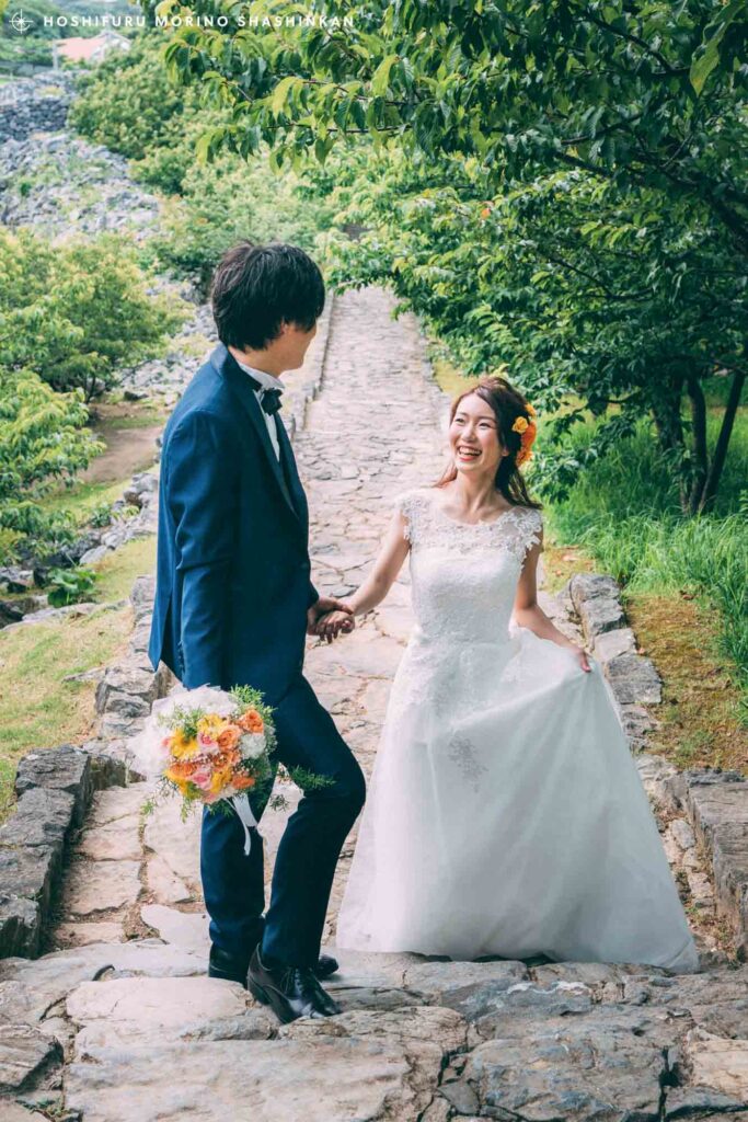 沖縄ウェディングフォト｜新婚旅行を兼ねた結婚式前撮り