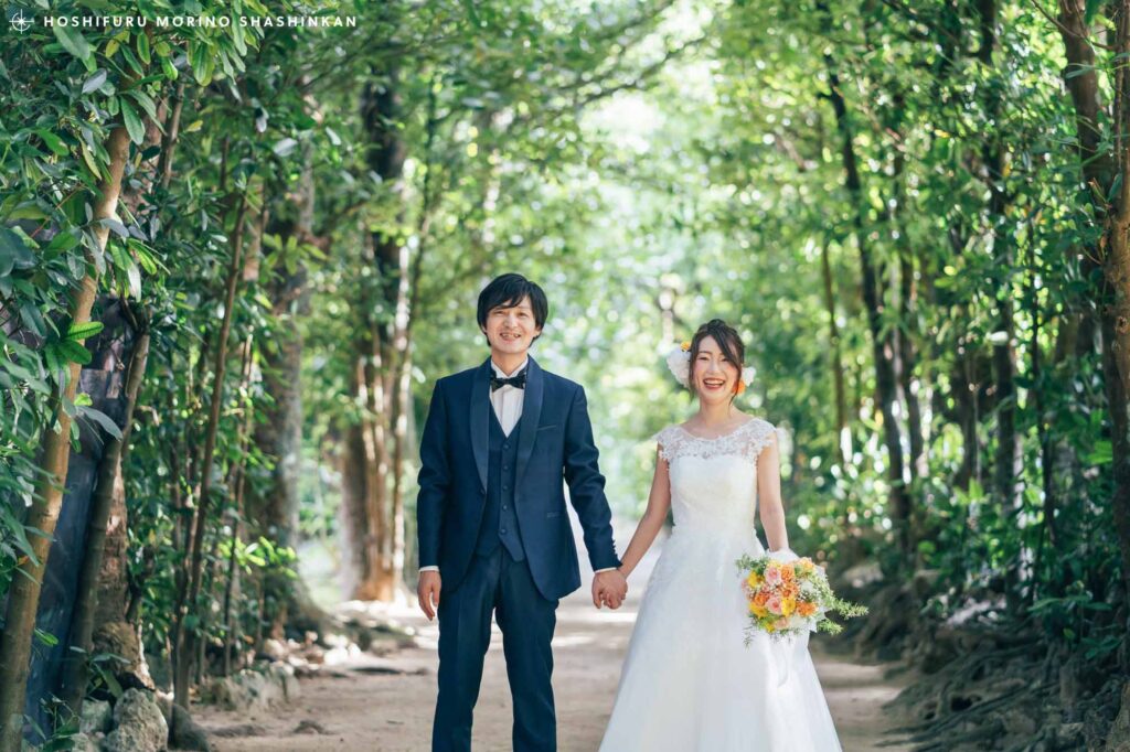 沖縄ウェディングフォト｜新婚旅行を兼ねた結婚式前撮り