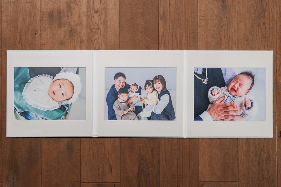 見開き台紙アルバムの見開きページ詳細2