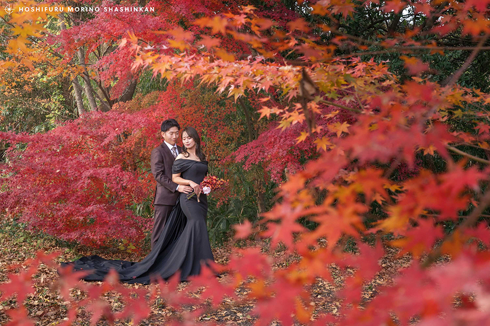 結婚式前撮りの写真一枚一枚が絵画のよう